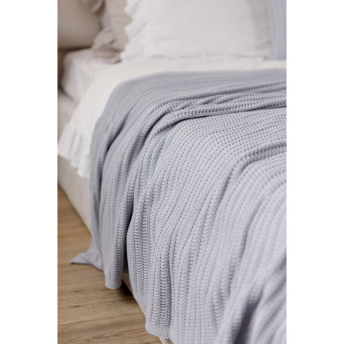 Плед Прованс COTTON сірий 50% бавовна 50 % акрил 200 х 220 см (040381) – Прованс (вид 1)
