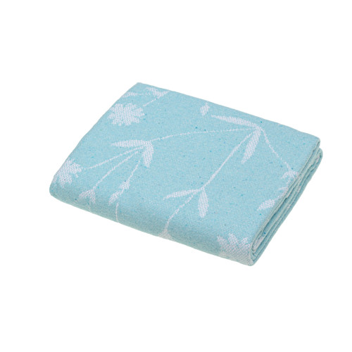 Плед Vladi Валенсія Floret 140х200 біло-бірюзовий (202699) – Vladi (вид 1)