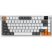 Клавіатура Ajazz AF82 Wireless/Bluetooth/USB UA Gray/White/Orange (AF82-GWO) – Ajazz (вид 1)