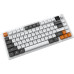 Клавіатура Ajazz AF82 Wireless/Bluetooth/USB UA Gray/White/Orange (AF82-GWO) – Ajazz (вид 3)