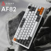 Клавіатура Ajazz AF82 Wireless/Bluetooth/USB UA Gray/White/Orange (AF82-GWO) – Ajazz (вид 4)