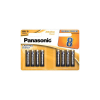 Батарейка AA Alkaline Power щелочная 8pcs Blister Panasonic (LR6T/8B)
