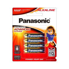 Батарейка AAA Alkaline Power щелочная 4pcs Blister Panasonic (LR03T/4B)