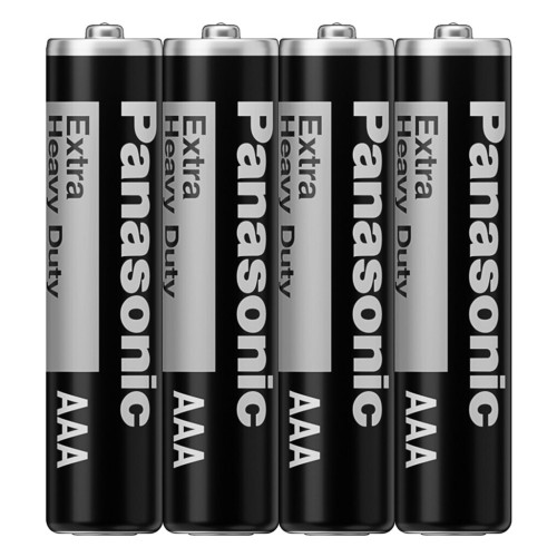 Батарейка AAA (R3) Extra Heavy Duty угольно-цинковая 4pcs Shrink Panasonic (R03NP/4S) – Panasonic
