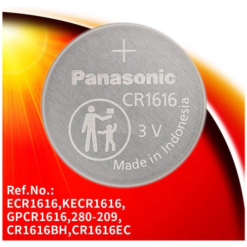 Батарейка CR 1616 Lithium 5pcs Blister Panasonic (CR-1616/5BE) – Panasonic (вид 2)