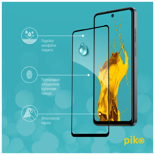 Скло захисне Piko Full Glue Tecno Spark 20 Pro Black (1283126592423) – Piko (вид 4)