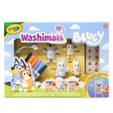 Набор для творчества Crayola Washimals Bluey 4 characters, 6 markers (74-0253)