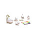 Набор для творчества Crayola Washimals Glam Pets with Bathtub 4 Pets and 6 Markers (74-7453) – Crayola (вид 2)