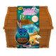 Набор для творчества Crayola Treasure chest, 2 animal figures, and 3 felt-tip pens (74-7510-W)