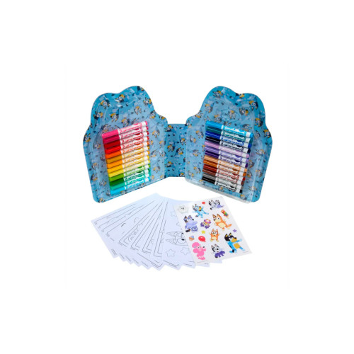 Набор для творчества Crayola Bluey art set with markers and coloring pages (04-0784) – Crayola (вид 1)