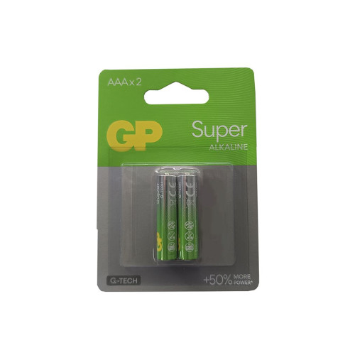 Батарейка Gp ААА LR3 Super Alcaline * 2 (24AETA21-2BC2 / 4891199000041) – Gp