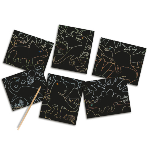 Набор для творчества Ses Creative Scratch Art Amazing Dinosaurs (14285S) – Ses Creative (вид 1)