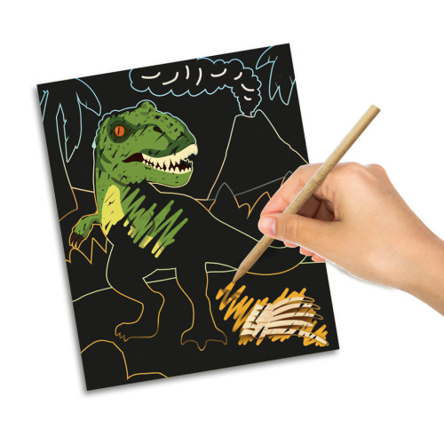 Набор для творчества Ses Creative Scratch Art Amazing Dinosaurs (14285S) – Ses Creative (вид 2)