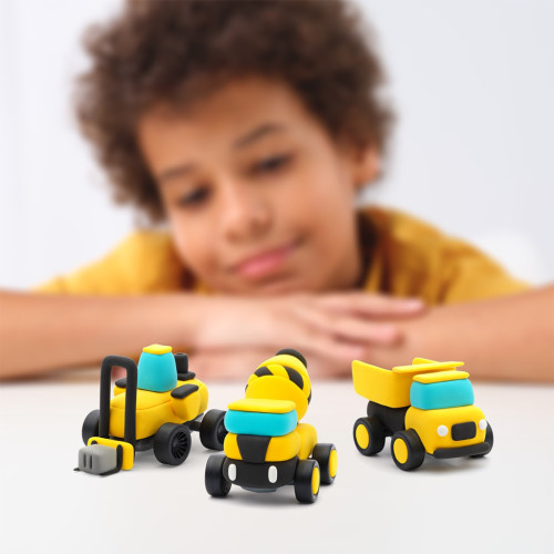 Набор для творчества Lipaka Construction Vehicles (Mega Modeling Clay Set) (12901-UA01) – Lipaka (вид 3)