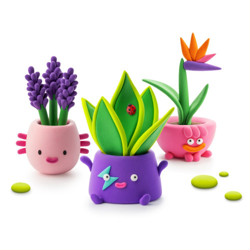 Набор для творчества Lipaka Lively Little Plants (Mega Modeling Clay Set) (15033-UA01) – Lipaka (вид 2)