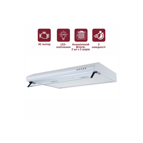 Вытяжка кухонная PRIME Technics PVCO 3261 W – PRIME Technics (вид 1)