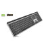 Клавіатура REAL-EL RK-737W Wireless/Bluetooth Black/Grey (EL123100060) – REAL-EL (вид 1)
