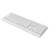 Клавіатура REAL-EL RK-761W Wireless White (EL123100059) – REAL-EL (вид 3)