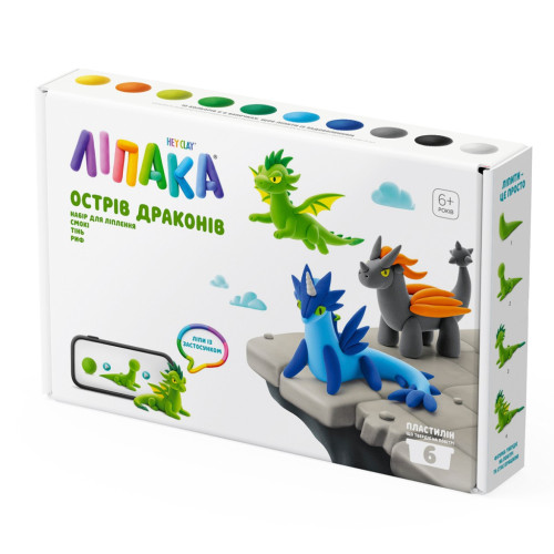 Набор для творчества Lipaka Dragon Island Shadow, Smoky, Reef (60061-UA01) – Lipaka (вид 1)