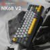 Клавіатура Ajazz x NacodeX NK68 V2 Red Switch LED USB UA Black/Grey/Yellow (NK68-V2-R-BGY) – Ajazz (вид 4)