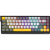 Клавіатура Ajazz x NacodeX NK68 V2 Red Switch LED USB UA Black/Grey/Yellow (NK68-V2-R-BGY) – Ajazz