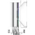 Кулер до процесора ID-Cooling SE-214-XT V2 ARGB WHITE – ID-Cooling (вид 4)