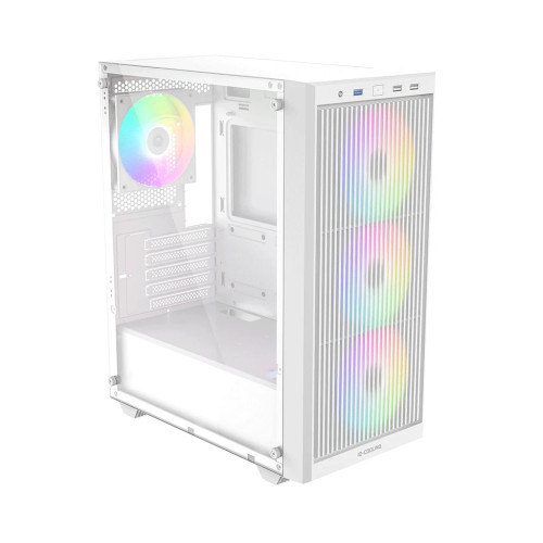 Корпус для ПК ID-Cooling WARE 300 ARGB WH – ID-Cooling (вид 1)