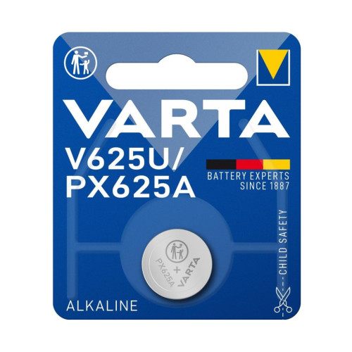 Батарейка V625U щелочная (AG625, GPAX625A, EPX625G, KA625, R625, PX625A) Varta (04626101401) – Varta