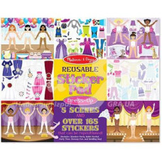 Набор для творчества Melissa&Doug Многоразовые виниловые стикеры 