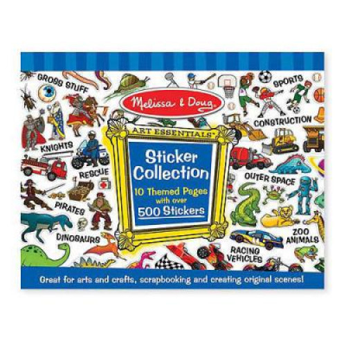 Набор для творчества Melissa&Doug Голубые стикеры , 500 шт. (MD4246) – Melissa&Doug (вид 1)