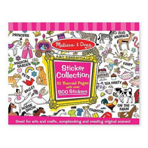 Набір для творчості Melissa&Doug Розовые стикеры , 700 шт. (MD4247) – Melissa&Doug