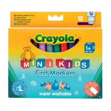 Набор для творчества Crayola 12 legko smyvaemykh shyrokykh flomasterov (8325)