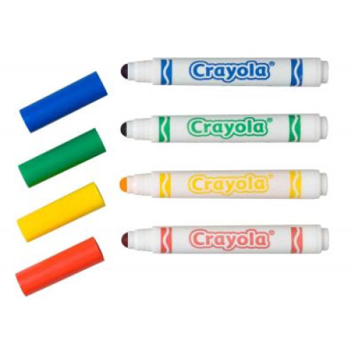 Набор для творчества Crayola 8 легко смываемых широких фломастеров (8324) – Crayola (вид 2)