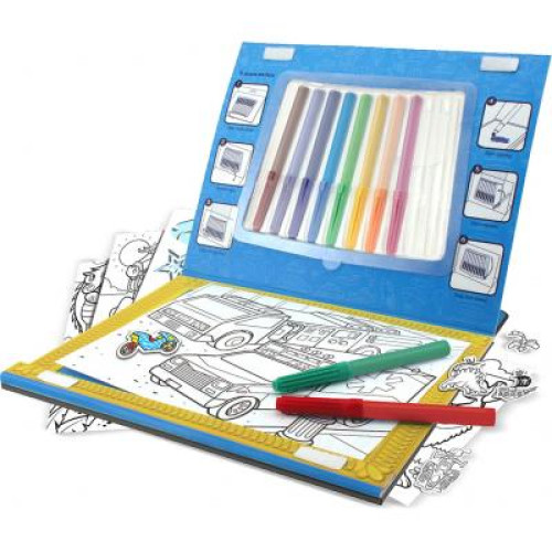 Набір для творчості Melissa&Doug Раскраска, наклейка, трафарет (MD5240) – Melissa&Doug (вид 1)