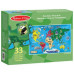 Пазл Melissa&Doug Карта Мира 33 элемента (MD10446) – Melissa&Doug