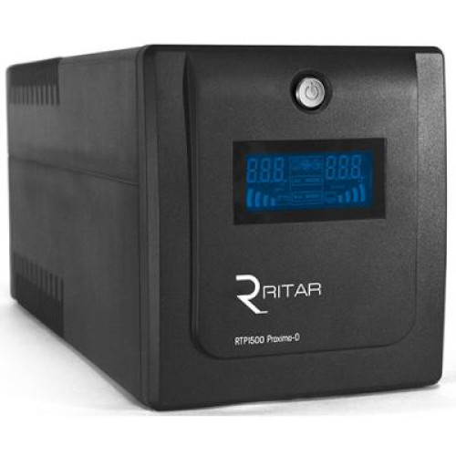 Пристрій безперебійного живлення Ritar RTP1500 (900W) Proxima-D (RTP1500D) – Ritar