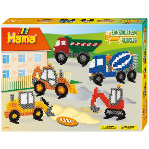 Набор для творчества Hama Midi Строительные машины (3143) – HAMA