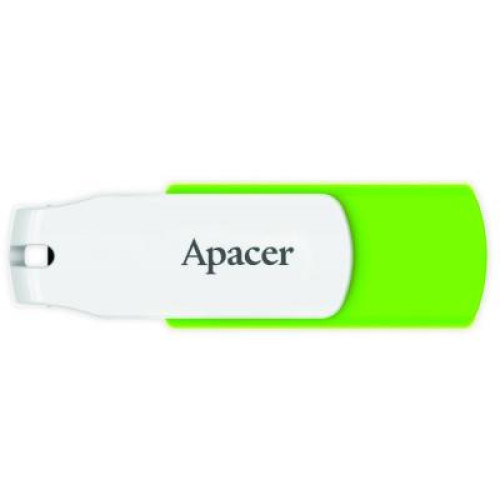USB флеш накопичувач Apacer 64GB AH335 Green USB 2.0 (AP64GAH335G-1) – APACER