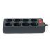 Мережевий фільтр живлення REAL-EL REAL-EL RS-8 PROTECT, 3m, black (EL122300022) – REAL-EL (вид 4)