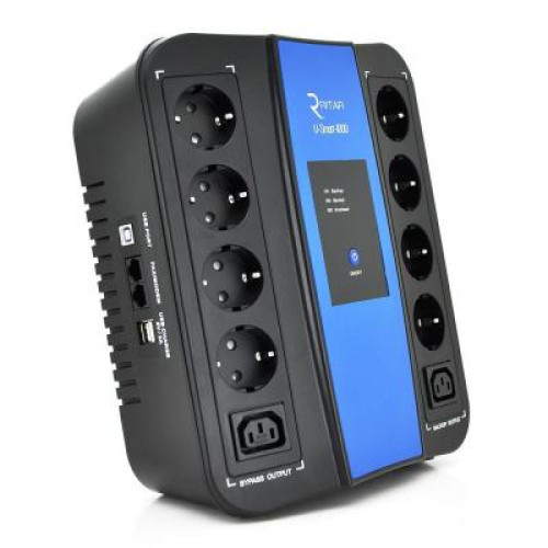 Пристрій безперебійного живлення Ritar U-Smart-1000 (600W) (RS628U) – Ritar (вид 1)