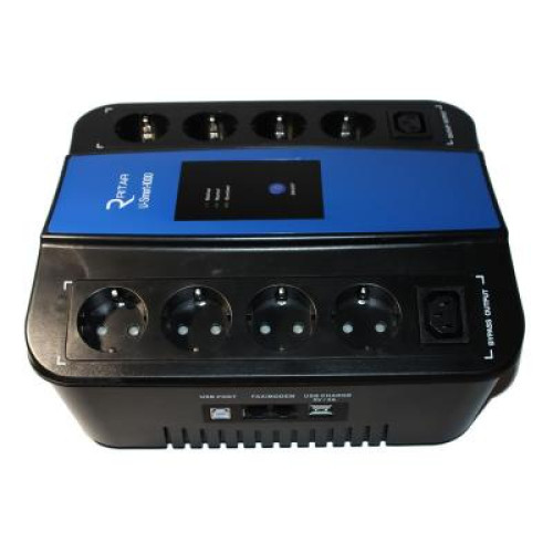 Пристрій безперебійного живлення Ritar U-Smart-1000 (600W) (RS628U) – Ritar