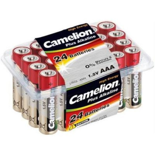 Батарейка Camelion AAA Plus Alkaline LR03 * 24 (LR03-PB24) – Camelion