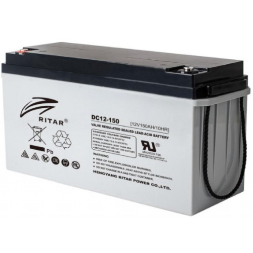 Батарея до ДБЖ Ritar AGM RITAR DC12-150 12V-150Ah (DC12-150) – Ritar