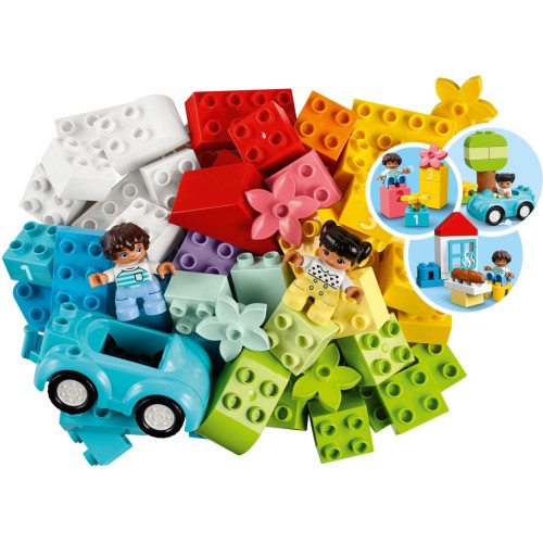 Конструктор LEGO DUPLO Classic Коробка с кубиками 65 деталей (10913) – LEGO (вид 3)