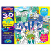 Набор для творчества Melissa&Doug 3D раскраска по точкам для девочек (MD9963) – Melissa&Doug