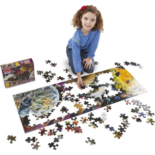 Пазл Melissa&Doug Мега "Исследование космоса", 200 элементов (MD8909) – Melissa&Doug (вид 2)