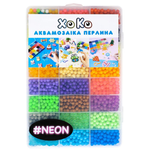 Набор для творчества XoKo Аквамозаика Жемчужина 5500 Neon (XK-PRL-55GD) – XoKo