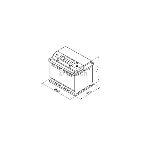 Акумулятор автомобільний Bosch 60А (0 092 S40 040) – BOSCH (вид 3)