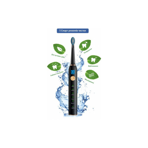 Электрическая зубная щетка AHealth SMART SONIC SMILE 1 black (AHsss1b) – AHealth (вид 1)