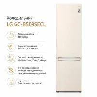 Холодильник LG GC-B509SECL